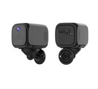 Telecamera di Sicurezza WiFi, Telecamera di Sicurezza Cellulare 1080P 4G LTE, Rilevamento del Movimento, Visione Notturna, Vista a 120°, Conversazione Bidirezionale,