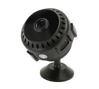 Telecamera di Sicurezza WiFi WD15, Telecamere di Sicurezza Domestica con APP Magnetica Posteriore 1080P Condividi NightVision LoopRecording, Telecamera Interna per la Casa