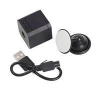 Telecamera di sicurezza wireless con visione notturna, connessione AP locale senza Internet, allarme di movimento e supporto magnetico, telecamera di sorveglianza compatta per interni ed esterni (F1)