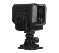 Telecamera di Sicurezza Wireless per Interni, Piccolo Registratore WiFi per Sorveglianza Domestica Alimentato a Batteria da 5 MP, Conversazione Bidirezionale, Visione Notturna