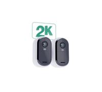 Telecamera di sorveglianza - ARLO - Essential2 2K - Visione notturna a colori - Durata della batteria di 6 mesi - Confezione da 2