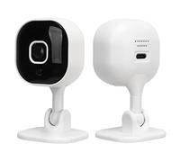Telecamera di Sorveglianza di Sicurezza 1080P HD, Telecamera A3 Wifi, 2 Vie Audio a Infrarossi per Visione Notturna Rilevatore di Movimento Videocamera Videoregistratore