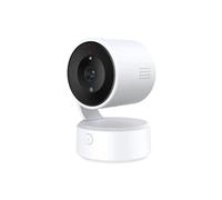 Telecamera di Sorveglianza IP per Bambini da Interno da 3 MP con Chiamata One-Touch, WiFi, PTZ, Tracciamento Automatico, Visione Notturna A Colori,