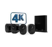 Telecamera di sorveglianza per esterni Arlo Ultra 2, confezione da 4 nero - Nouvo