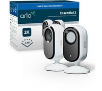 Telecamera di sorveglianza per interni Arlo Essential 3 - 2 telecamere - 2K