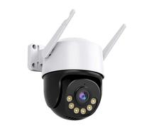 Telecamera di Sorveglianza, Telecamera IP 4K 8MP Speed Dome da 5MP con tracciamento automatico PTZ Smart Home Outdoor Wireless di sorveglianza Monitor