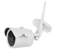 Maclean MCTV-516 Telecamera di sorveglianza WiFi IP/IPC, confezione da 4 5MPx per interni ed esterni, LED a infrarossi per osservazione notturna, IP67 (1,telecamera)