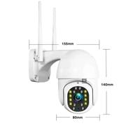 Telecamera di sorveglianza-WiFi IP PTZ 360 ° auto tracking audio bidirezionale