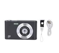 Telecamera digitale 48MP 1080p HD 16x Zoom Anti Shake Camera compatta con 11 filtri Rilevamento a tempo fotografico Registrazione video per la fotografia di viaggio per bambini (Nero)