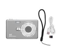 Telecamera digitale compatta piccola risoluzione portatile ad alta risoluzione 2.4 pollici 50mp 16x zoom 4k registrazione video da viaggio ricaricabile per bambini adolescenti (64 GB)