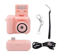 Telecamera Digitale HD 1080p Telecamera Compatta Leggera Portatile per il Campus di Viaggio Vivida Ricordi in Movimento (PINK)