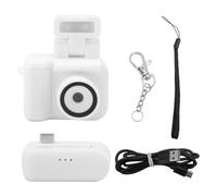 Telecamera Digitale HD 1080p Telecamera Compatta Leggera Portatile per il Campus di Viaggio Vivida Ricordi in Movimento (WHITE)