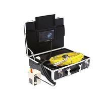Telecamera d'ispezione 40m 512hz Sonda Trasmettitore Localizzatore DVR AHD 1080P Impermeabile Industriale Tubo di Fogna Pipeline Ispezione Kit Telecamera Subacquea(30m,Basic came kit)