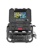 Telecamera d'ispezione DVR 9 "IPS Telecamera for ispezione tubo fognario 23mm 1080P IP68 512HZ Localizzatore autolivellante Contatore misuratore endoscopio con scheda video 16GB(50m)