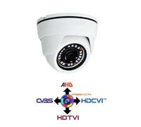 Telecamera Dome CCTV 2.8mm 4IN1 IBRIDA 1Mpx HD@720p da interno IP20