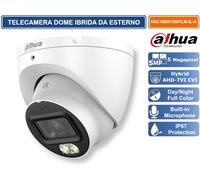 Dahua DH-HAC-HDW1500TLMP-IL-A-0280B-S3-DIP - Cupola 4 in 1 da 5MP Smart Dual Light Lite Series