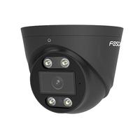 Telecamera dome IP PoE da 5 MP per esterni con faretti e sirena - Foscam T5EP Nero