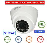 Telecamera Dome Videosorveglianza 2,8 mm 4 Mpx REALI Professionale OSD UTC