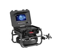 Telecamera Drenaggio Telecamera Di Ispezione For Tubi Fognari Con Rotazione A 360° Contatore Contatori 1080P 512HZ Endoscopio Industriale For Scarico Autolivellante(20m)