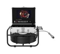 Telecamera Drenaggio Telecamera Di Ispezione For Tubi Fognari WiFi Da 7" Con Localizzatore DVR 512HZ Autolivellante, IP68 1080P Endoscopio Industriale For(10m,17MM)