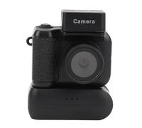 Telecamera DV Piccola HD 1080P, Mini Videoregistratore con Schermo a Colori da 1,44 Pollici con Torcia a Vibrazione, Supporto OTG, Videocamera DVR per Registrazione Video (BLACK)