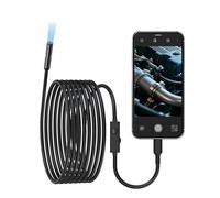 Telecamera endoscopica a lente singola/doppia for luce LED di tipo C, telecamera ispezione industriale IP67(5m,Single Lens)