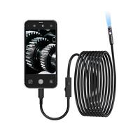 Telecamera endoscopica a lente singola/doppia for luce LED di tipo C, telecamera ispezione industriale IP67(1m,Dual Lens)