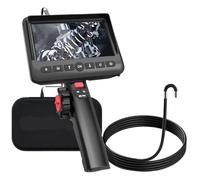 Telecamera endoscopica articolata da 2,0 MP, 3,9 mm/5,5 mm, periscopio industriale con orientamento a 210 gradi, con altoparlante e 6 LED(3.9mm lens)