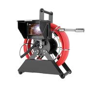 Telecamera Endoscopica For Fognatura IPS Da 4,3'' Con DVR, For Ispezione Tubi HD 1200TVL Impermeabile IP68 22 Mm Batteria 5600 MAh Buona Qualità Dell'Immagine(20m,Whit DVR)