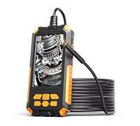 Telecamera Endoscopica Industriale A Colori IPS Da 4.5 '' Con Cavo Rigido Impermeabile Dual Triple Lens 1080P HD For Il Controllo Del'auto Immagini Più Chiare Ispezioni Accurate(2m,8mm Dual)