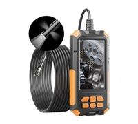 Telecamera Endoscopica Industriale A Colori IPS Da 4.5 '' Con Cavo Rigido Impermeabile Dual Triple Lens 1080P HD For Il Controllo Del'auto Immagini Più Chiare Ispezioni Accurate(5m,8mm Triple)