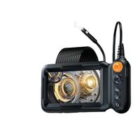 Telecamera endoscopica industriale con schermo IPS da 5,0'', lente singola luce a 8 LED, telecamera for ispezione fognaria, strumenti impermeabili IP67 for uomini