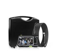 Telecamera endoscopica, Nts500 5. Endoscopio industriale Dual & Three Lens 5mm 2 0mp. Camera di ispezione pollici 128 0p HD LCD. Borscopio impermeabile con 6 PORTATO(1m,5.5mm Dual Lens)