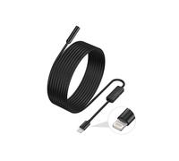 Telecamera endoscopica per iPhone, cavo da 3,5 m, obiettivo da 5,5 mm, impermeabile IP68, strumento portatile.