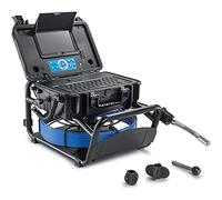 Telecamera endoscopica per ispezione tubo di scarico, CCD da 23 mm con LED, Monitor LCD da 7 pollici, Telecamera fognaria DVR 40M, Boroscopio per tubazioni di scarico industriale con tastiera wireless