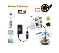 TELECAMERA ENDOSCOPICA PER ISPEZIONE WIFI PER SMARTPHONE 6 LED MT IP67