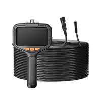 Telecamera endoscopica portatile da 4,3 pollici HD1080P 2m-100m Cavo rigido Borescope diviso Ispezione Fognatura Auto Telecamera impermeabile 2.0MP(30M,Front 5.5mm split)