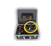 Telecamera endoscopica, Supporto for l'endoscopio industricato for la videocamera di ispezione del tubo da 9 pollici DVR. Registrazione video rotante a 360 gradi