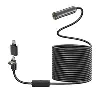 Telecamera Endoscopica USB 3 In 1 Da 5,0 MP, IP67, Messa A Fuoco Automatica, Periscopio Industriale Con Cavo Rigido For Telefoni Cellulari Immagine Hd