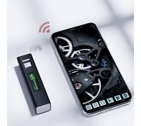 Telecamera Endoscopica WiFi Con 8 Luci LED, 1200P Snake Borescope Per Smartphone