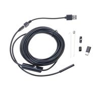 Telecamera endoscopio impermeabile 6 LED USB regolabile ispezione flessibile periscopio telecamere per riparazione automobilistica del PC del telefono