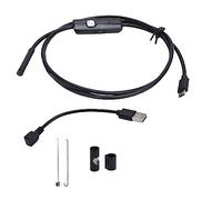 Telecamera endoscopio USB 5,5 mm Klatata, endoscopio di ispezione con luce a LED, fotocamera serpente per l'ispezione del motore automobilistico fognario di scarico dei tubi, uso (5m （16,4 piedi）)