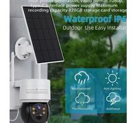 Telecamera Esterna con Pannello Solare Videocamera Sorveglianza ICSEE