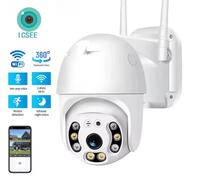 TELECAMERA ESTERNA ICSEE CAM PTZ WIFI CAMERA WIRELESS ESTERNO SMART SPEED ZOOM