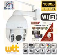Telecamera Wi-FI Motorizzata Da Esterno Visione Notturna Bravo Admiral Pro Lux