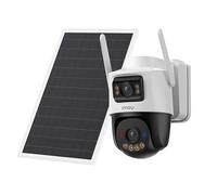 Telecamera Esterno Senza Fili con Pannello Solare, Telecamera a batteria 4G con SIM Card, AOV Registrazione 24/7, 360°, Rilevamento Umano/Veicoli, IP66, Modalità Privata, Micro SD - IPC-SA70F-10M1T2