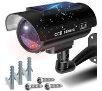 Telecamera Finta Solare Con LED Lampeggiante, Imitazione Realistica Di CCTV, Ins