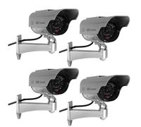 Telecamera fittizia solare SOL1200 - Set 4 pezzi con LED lampeggiante
