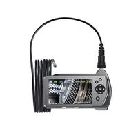 Telecamera For Endoscopio For Auto 1.0MP HD 4.5'' Schermo IP67 Telecamera For Ispezione Fognature Di Scarico For Tubi Snake Tube 6 LED Periscopio Telecamera Ispezione Professionale(5M)