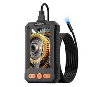 Telecamera for endoscopio industriale, schermo IPS da 4,3 '' Cavo USB con obiettivo HD1080P 8MM, Periscopio for ispezione fognature di tubi 8LED Alta risoluzione(20m)